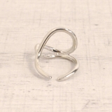 オープンニュアンスメタル 指輪変形デザイン個性的ピンキー | FACION | 詳細画像2 