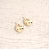 ゴールド | プランプドロップメタルイヤリング 軟骨ピアスノンホールピアスチャンキー | FACION