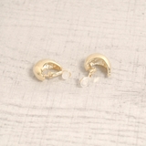 プランプドロップメタルイヤリング 軟骨ピアスノンホールピアスチャンキー | FACION | 詳細画像3