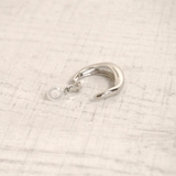 変形プランプメタルフープイヤリング 軟骨ピアスノンホールピアスゆがみ | FACION | 詳細画像3