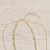 英国コイン2連チェーンネックレス シルバーゴールド結婚式レディース | FACION | 詳細画像4 