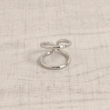 シルバー | ブリッジメタルラインリング 指輪 シルバーゴールド2連ワイド | FACION