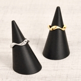 ウェーブニュアンスメタルリング 指輪 変形ゆがみシルバーゴールド | FACION | 詳細画像4