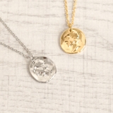 エンボス英国コインネックレス ペンダント メダルシルバーゴールド | FACION | 詳細画像1 