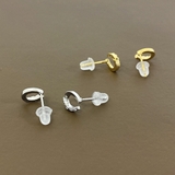 ミニ馬蹄ハーフストーンピアス ホースシュー U型 | FACION | 詳細画像2 