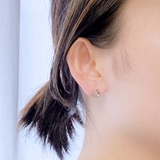 ミニ馬蹄ハーフストーンピアス ホースシュー U型 | FACION | 詳細画像7 