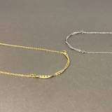 カーブツイストメタルネックレス スマイル ペンダント | FACION | 詳細画像2 