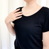 カーブツイストメタルネックレス スマイル ペンダント | FACION | 詳細画像5 