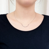 カーブツイストメタルネックレス スマイル ペンダント | FACION | 詳細画像7 