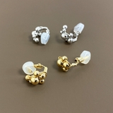 バブルメタルボールイヤリング レディース イヤーカフ | FACION | 詳細画像2