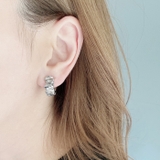 バンピークリップ式イヤリング 両耳用 大ぶり | FACION | 詳細画像6