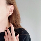 ラウンドメタルドームイヤリング イヤーカフ ノンホールピアス | FACION | 詳細画像7 