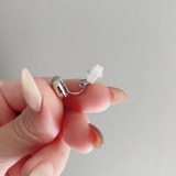 ラウンドメタルドームイヤリング イヤーカフ ノンホールピアス | FACION | 詳細画像11 