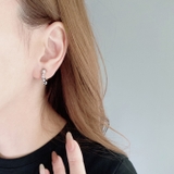 クラッシュメタルフープイヤリング イヤーカフ ノンホールピアス | FACION | 詳細画像6