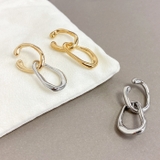 ニュアンスツインリングイヤーカフ 片耳用 軟骨ピアス | FACION | 詳細画像3 