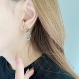 ニュアンスツインリングイヤーカフ 片耳用 軟骨ピアス | FACION | 詳細画像8 