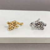 バブルメタルイヤーカフ 片耳用 軟骨ピアス | FACION | 詳細画像1 