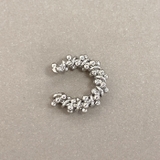 シルバー | 片耳用 ランダムボールイヤーカフ 軟骨ピアス | FACION