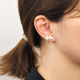 片耳用 クリップ式パールイヤーカフ 軟骨ピアスイヤリングゴールド | FACION | 詳細画像8 