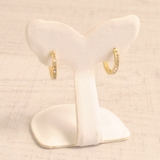 ストーンラインフープワンタッチピアス 開閉式 マット | FACION | 詳細画像6 