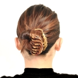 マーブル柄バンスクリップ ヘアクリップ髪留めバレッタ ヘアアクセサリー | FACION | 詳細画像4