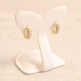 パヴェストーンフープワンタッチピアス 開閉式 シルバー | FACION | 詳細画像6