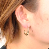 ドロップメタルフープピアス カーブ インパクト | FACION | 詳細画像7