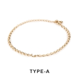 デザインメタルチェーンブレスレット スリム 細身 | FACION | 詳細画像2 