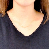 スマイルカーブラインメタルネックレス T T字 | FACION | 詳細画像6 