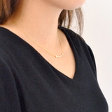 スマイルカーブラインメタルネックレス T T字 | FACION | 詳細画像7 