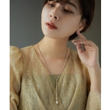 ホワイトゴールド | niana ニアナ ネックレス | Fashion Letter