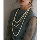 ベージュ | niana ニアナ ネックレス | Fashion Letter