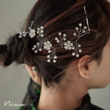 niana ニアナ パールビジューミニフラワーヘッドドレス | Fashion Letter | 詳細画像1 