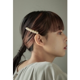 ゴールド | niana ニアナ パールメタルバレッタ | Fashion Letter