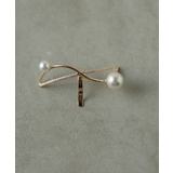 niana ニアナ パールメタルリボンヘアカフ | Fashion Letter | 詳細画像7 