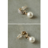 niana ニアナ ビジューフープパールピアス | Fashion Letter | 詳細画像9 