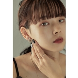 niana ニアナ ストーンビジューパールイヤリング | Fashion Letter | 詳細画像3
