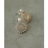 niana ニアナ ストーンビジューパールピアス | Fashion Letter | 詳細画像2 