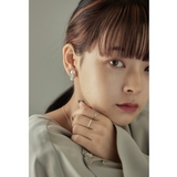 niana ニアナ ストーンビジューパールサークルイヤリング | Fashion Letter | 詳細画像5