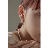 niana ニアナ フラワーモチーフパールイヤリング | Fashion Letter | 詳細画像3