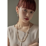 niana ニアナ フラワーモチーフパールミドルネックレス | Fashion Letter | 詳細画像5 