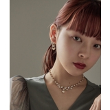 niana ニアナ パールビジューミニリングイヤリング | Fashion Letter | 詳細画像6