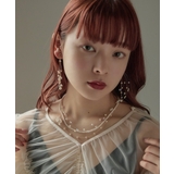 niana ニアナ クリアスレッドパールイヤリング | Fashion Letter | 詳細画像6