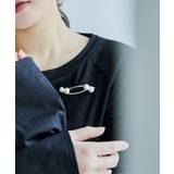 niana ニアナ ラインストーンパールブローチ | Fashion Letter | 詳細画像4 