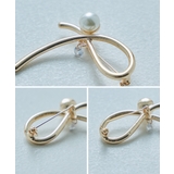 niana ニアナ シンプルラインパールブローチ | Fashion Letter | 詳細画像12 