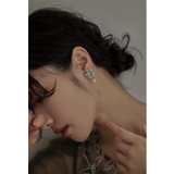 シルバー | niana ニアナ ビジューパールイヤリング | Fashion Letter