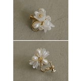 niana ニアナ フラワーモチーフパールイヤリング | Fashion Letter | 詳細画像10 