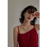 niana ニアナ メタルフラワーパールネックレス | Fashion Letter | 詳細画像7