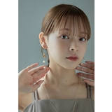 niana ニアナ ロングメタルフラワーパールイヤリング | Fashion Letter | 詳細画像5