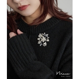 niana ニアナ メタルフラワーブローチ | Fashion Letter | 詳細画像1